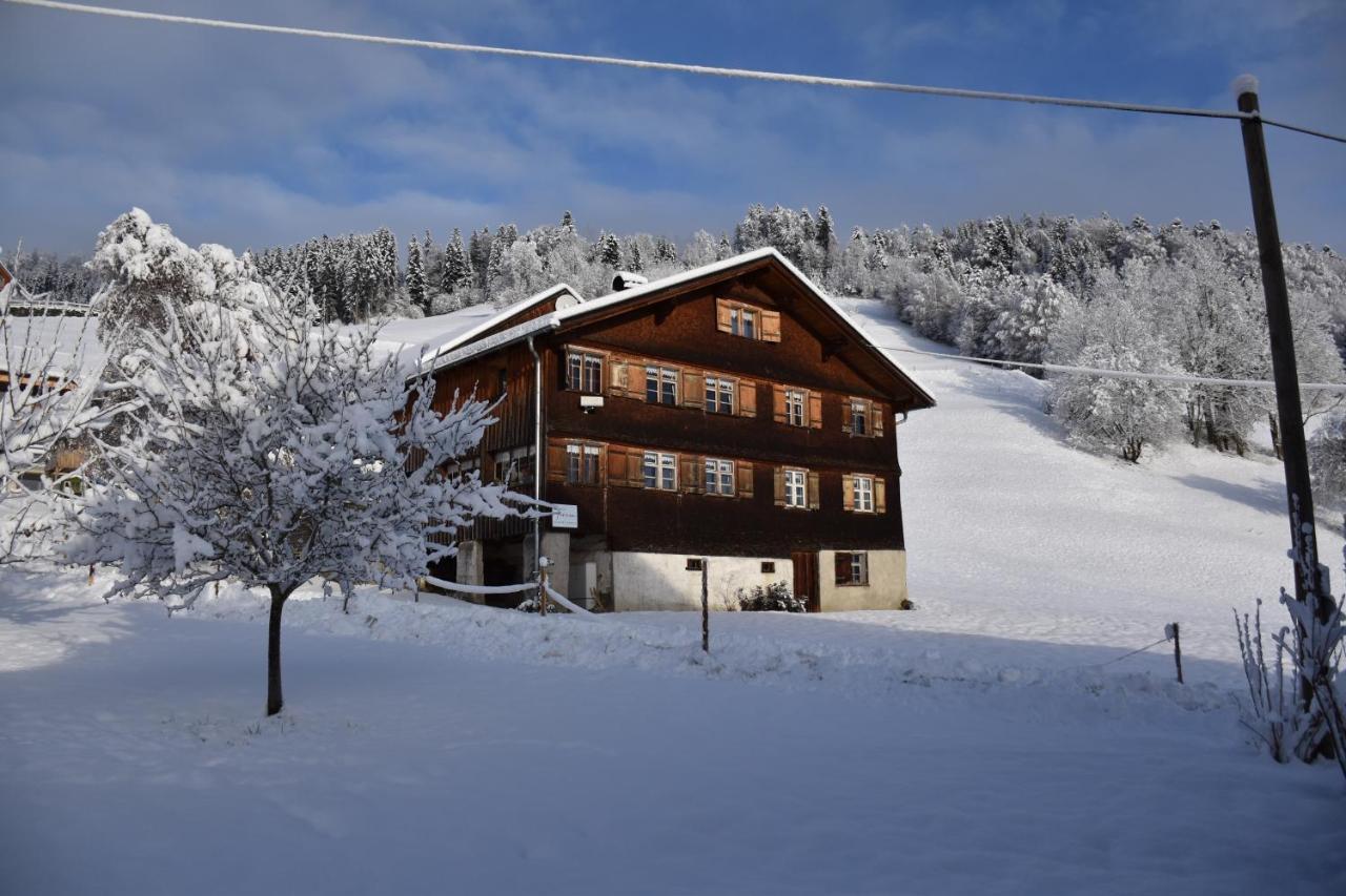 Ferienwohnung Brittenberg Alpaka Schwarzenberg im Bregenzerwald Eksteriør billede